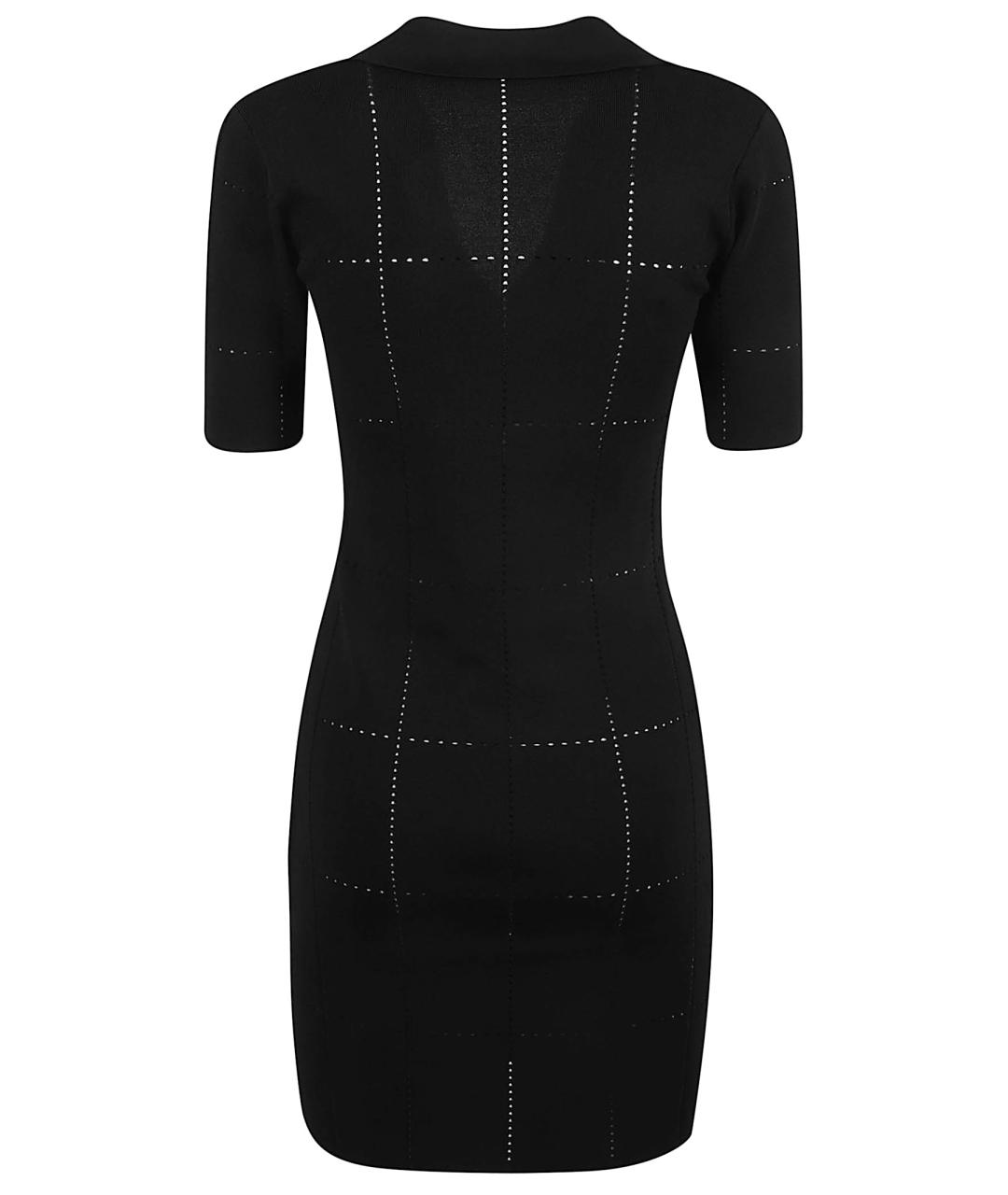 MAX MARA Черное вискозное платье, фото 3