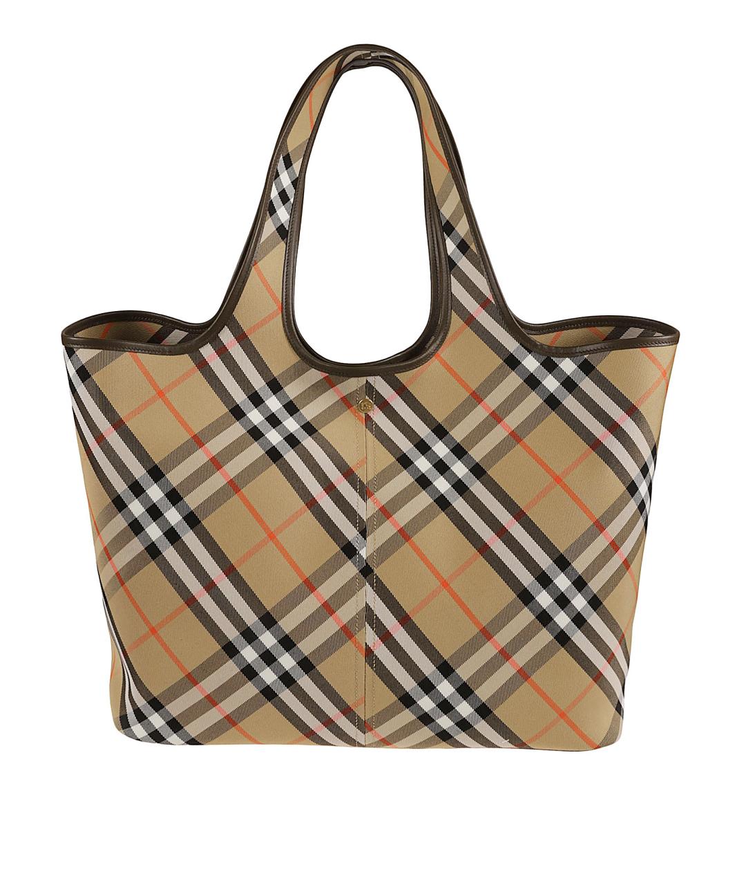 BURBERRY Мульти хлопковая сумка тоут, фото 1