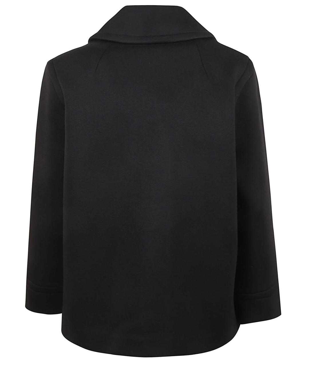 'S MAX MARA Черная вискозная куртка, фото 3