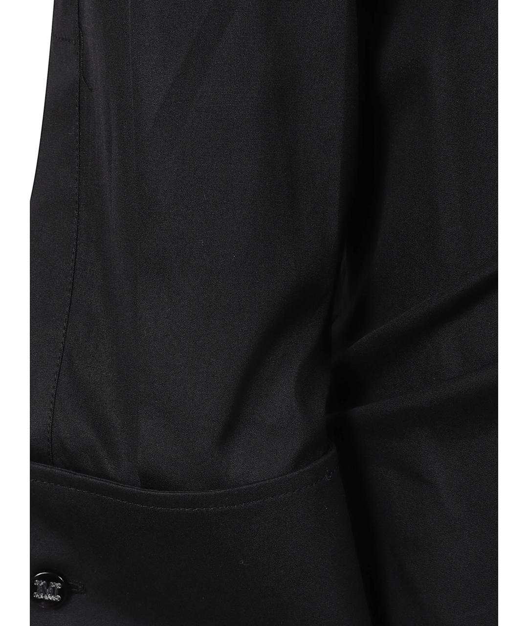 MAX MARA Черное хлопковое платье, фото 2