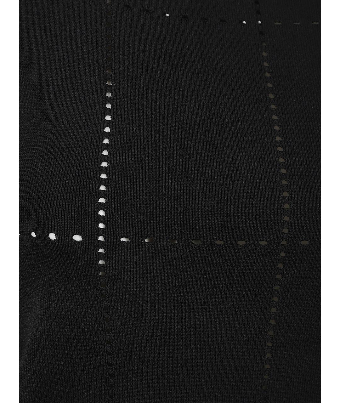MAX MARA Черная вискозная майка, фото 2