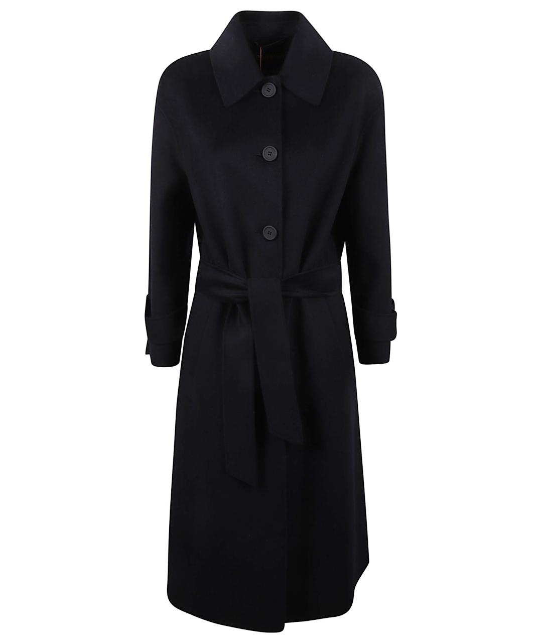 MAX MARA STUDIO Синее кашемировое пальто, фото 1