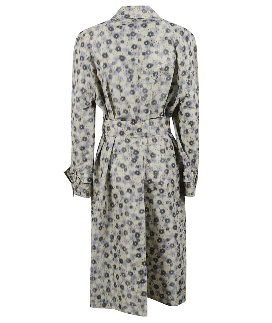 BURBERRY Мульти вискозное пальто, фото 3