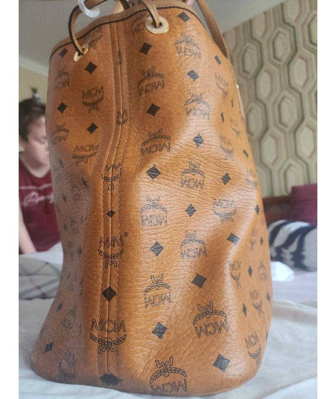 MCM Кожаная сумка тоут, фото 2