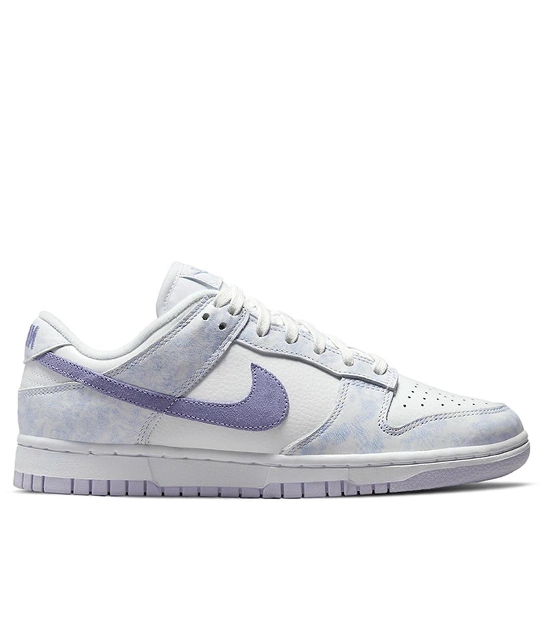 NIKE Фиолетовые кожаные кроссовки, фото 1