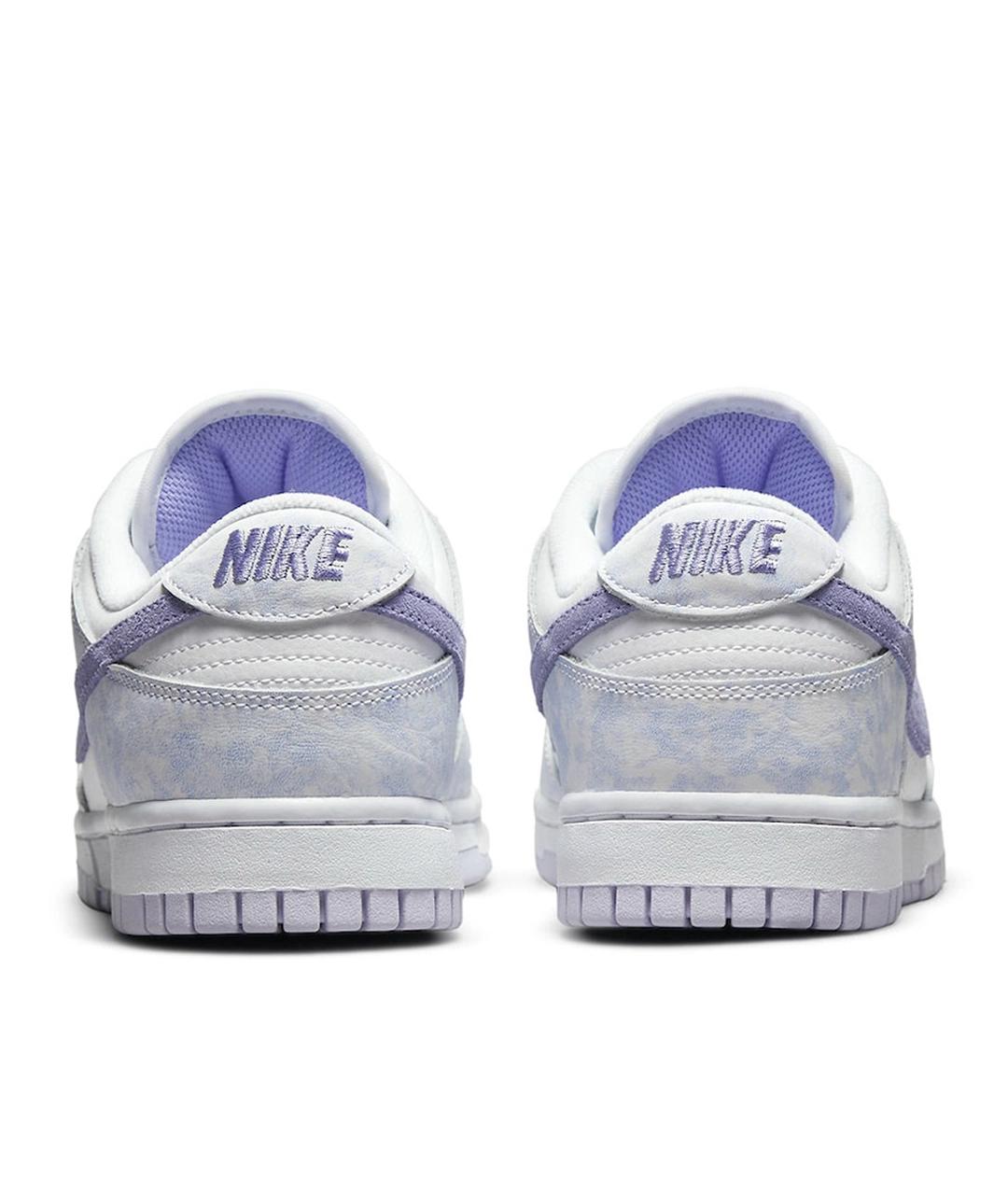 NIKE Фиолетовые кожаные кроссовки, фото 4
