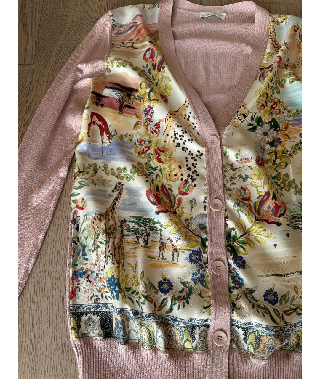 ETRO Коралловый хлопковый кардиган, фото 5
