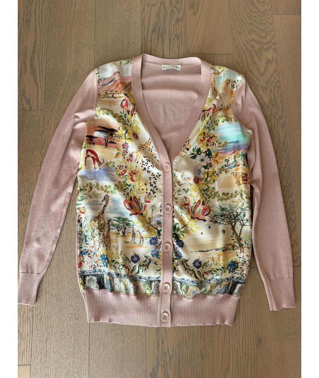 ETRO Коралловый хлопковый кардиган, фото 6