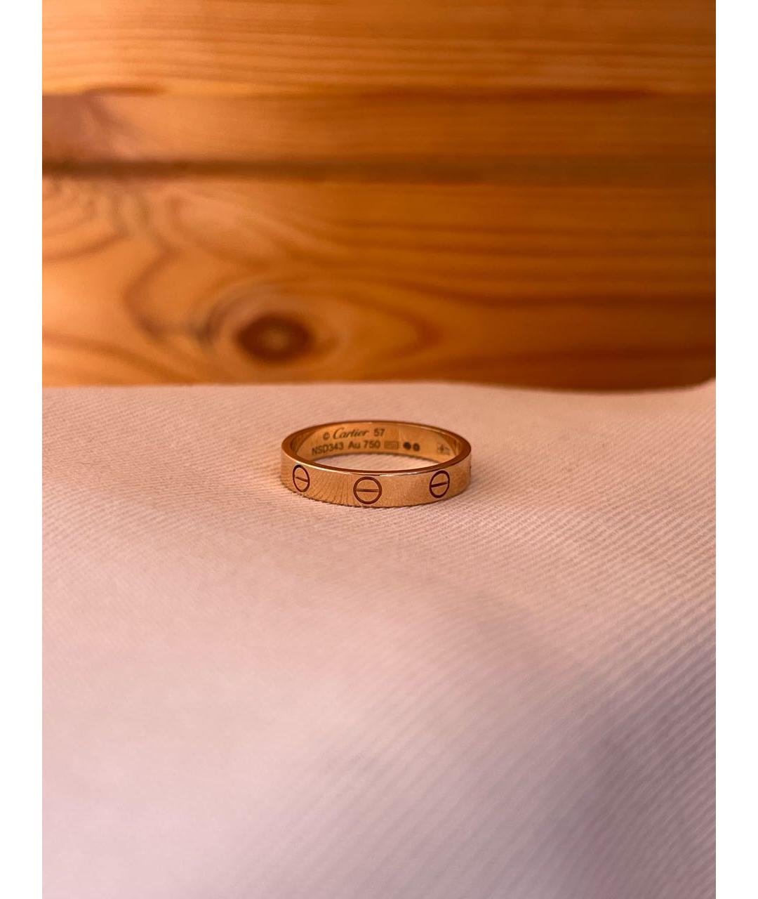 CARTIER Золотое кольцо из розового золота, фото 2