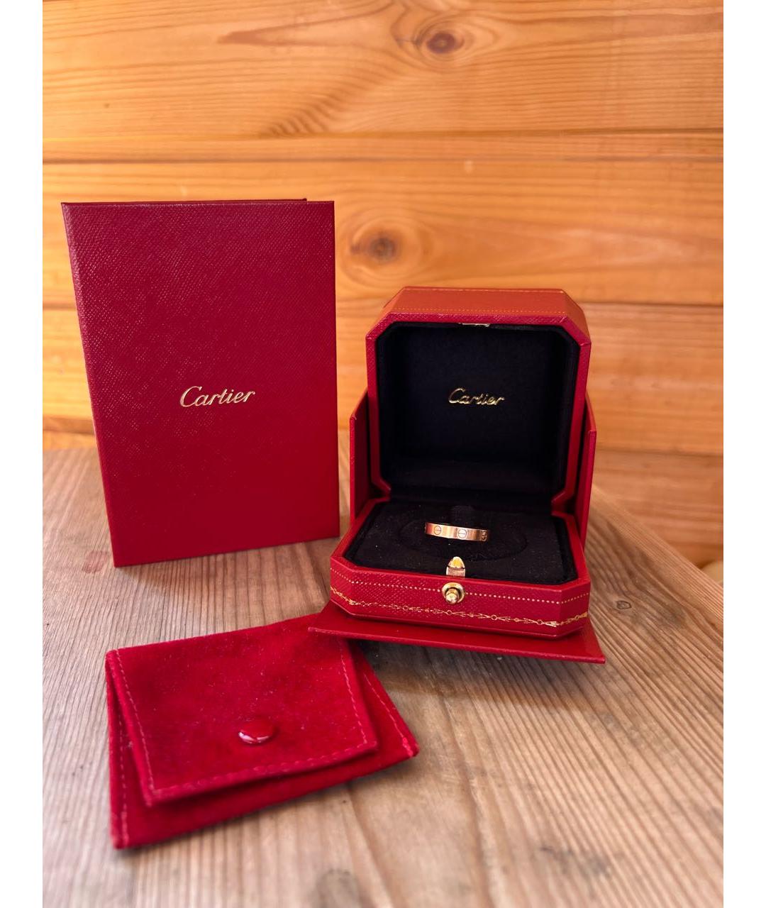 CARTIER Золотое кольцо из розового золота, фото 5