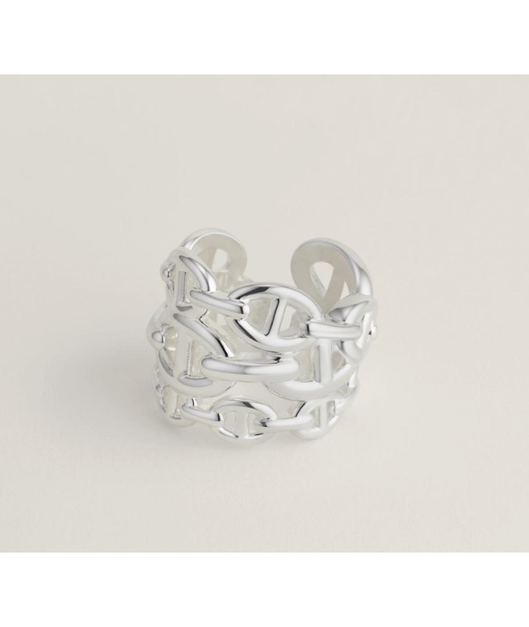 HERMES Серебряное серебряное кольцо, фото 9