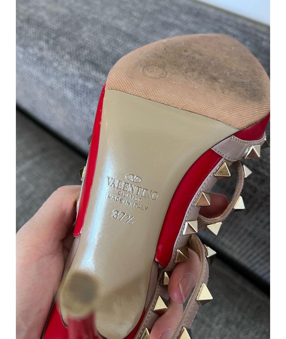 VALENTINO Красные туфли из лакированной кожи, фото 3