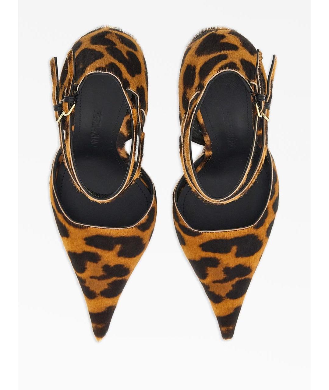 FERRAGAMO Коричневые туфли из экзотической кожи, фото 2