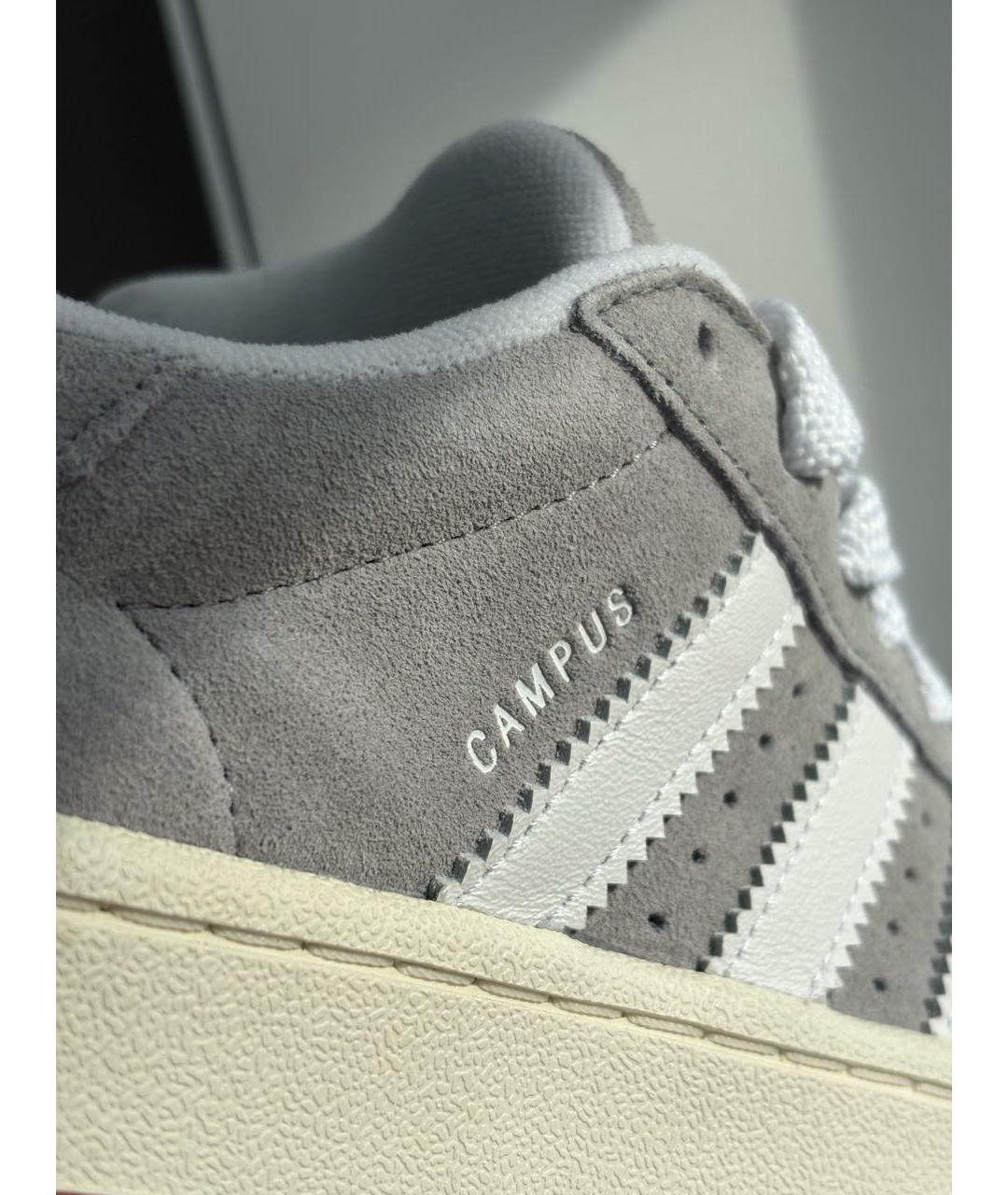 ADIDAS Серые замшевые кеды, фото 6