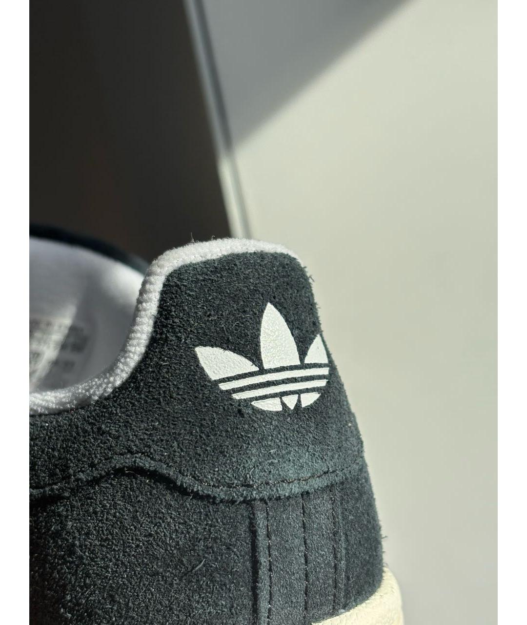 ADIDAS Черные замшевые кеды, фото 8