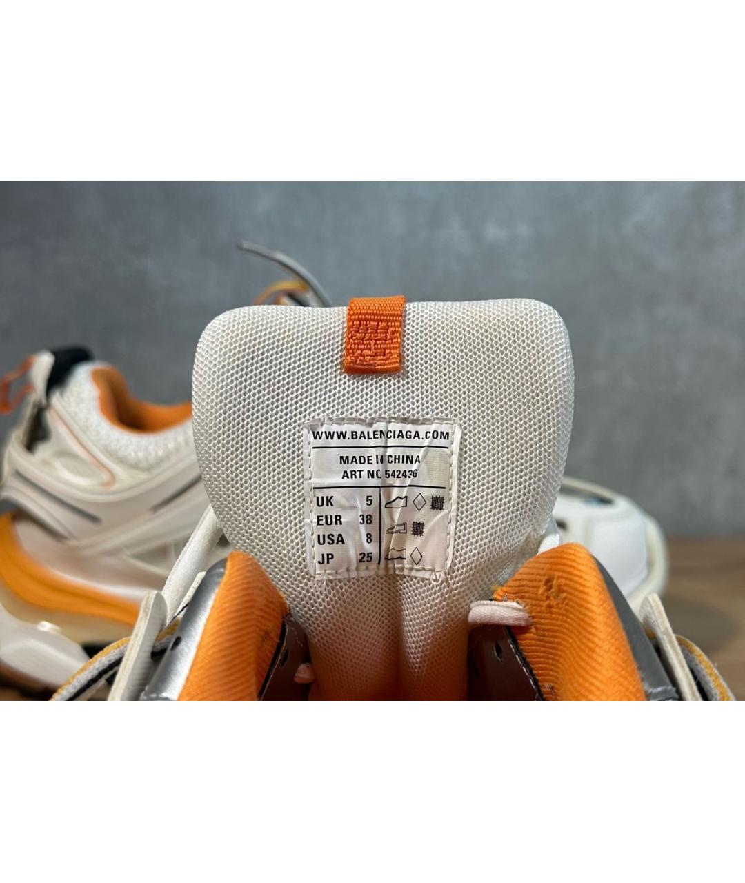 BALENCIAGA Белые кроссовки, фото 6