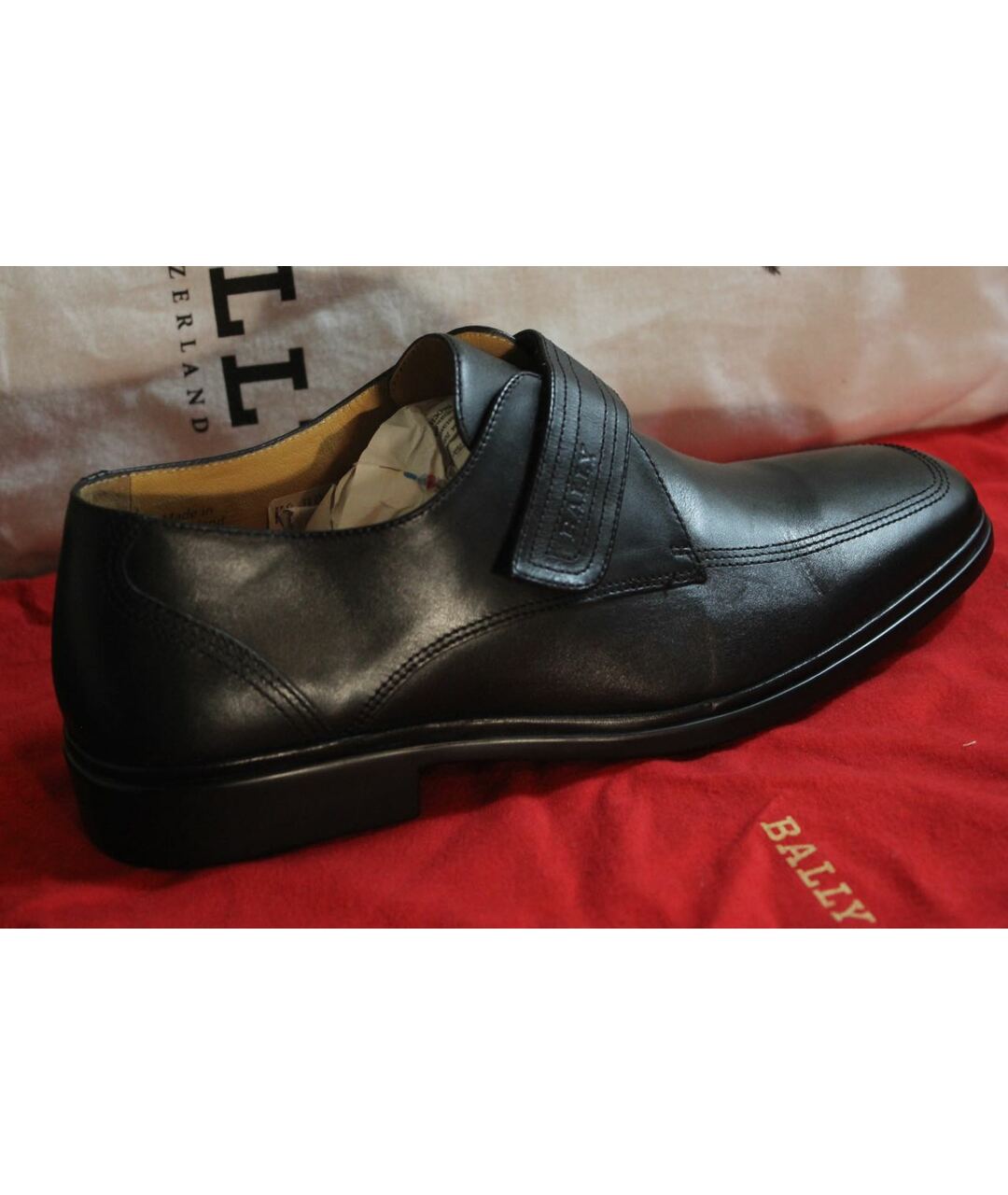 BALLY Черные кожаные туфли, фото 7