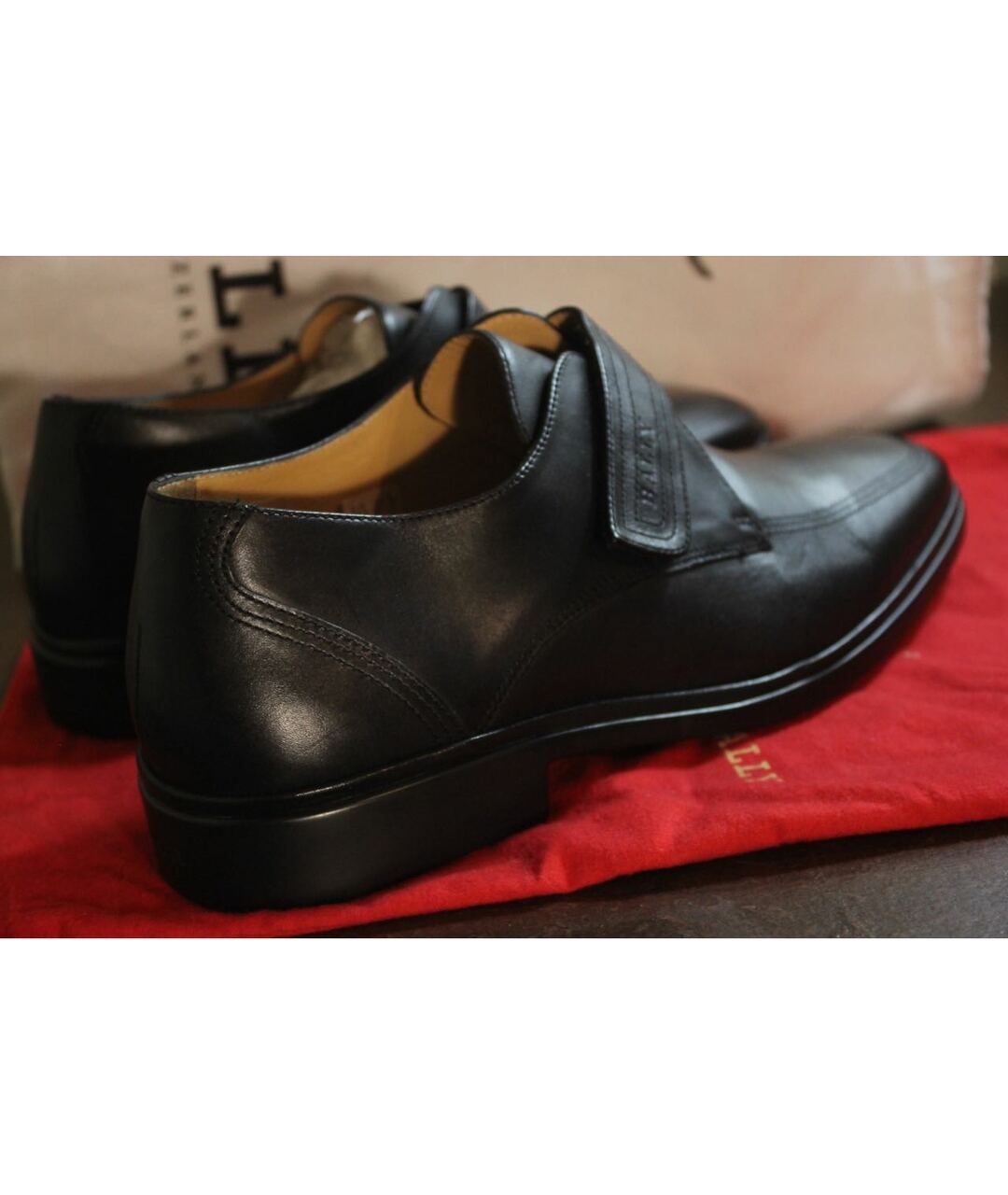 BALLY Черные кожаные туфли, фото 5