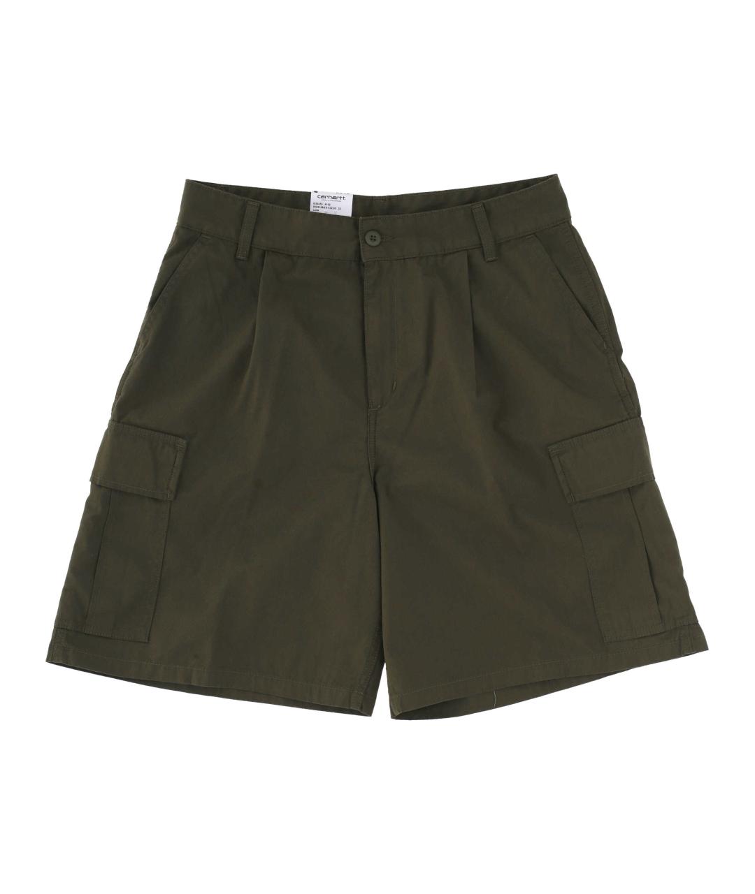 CARHARTT WIP Хаки хлопковые шорты, фото 1