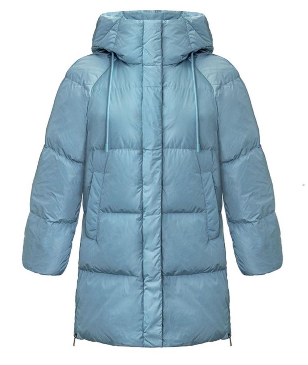 WEEKEND MAX MARA Горчичный полиамидовый пуховик, фото 1
