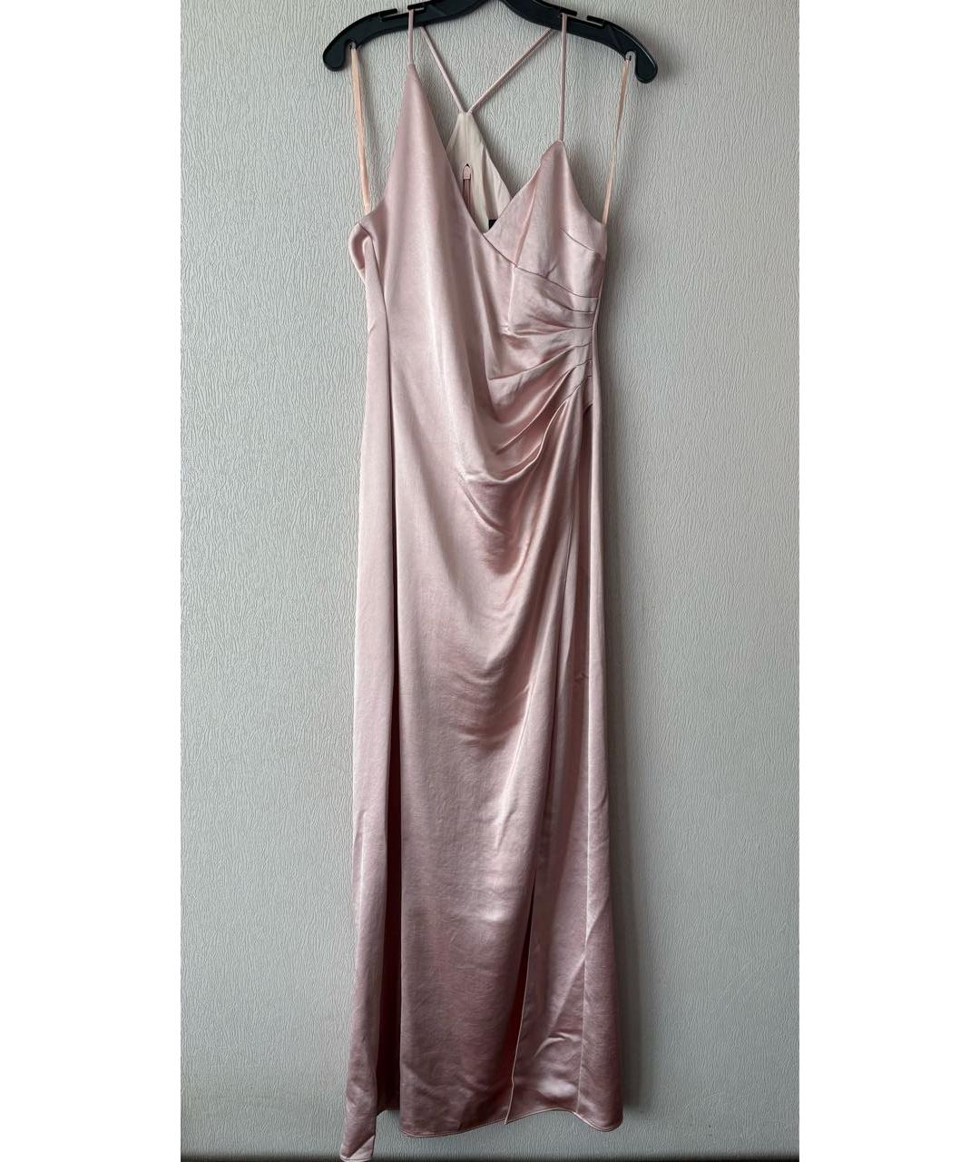 BCBG MAXAZRIA Коралловое синтетическое вечернее платье, фото 3