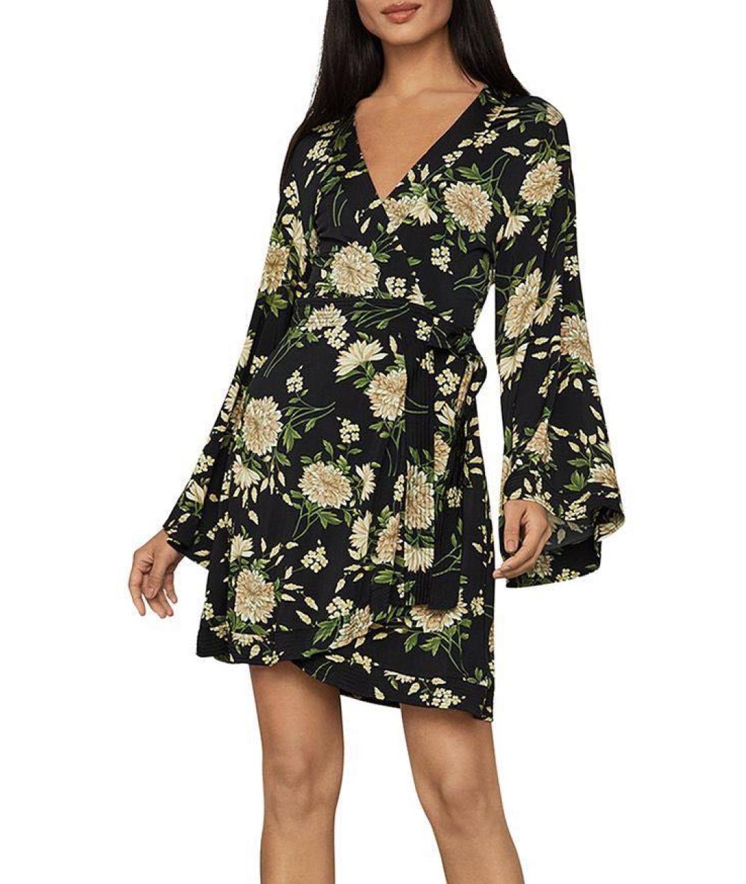 BCBG MAXAZRIA Мульти вискозное повседневное платье, фото 2