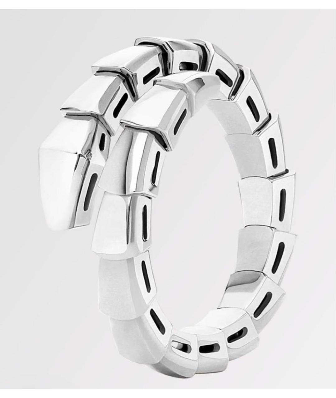 BVLGARI Кольцо из белого золота, фото 2