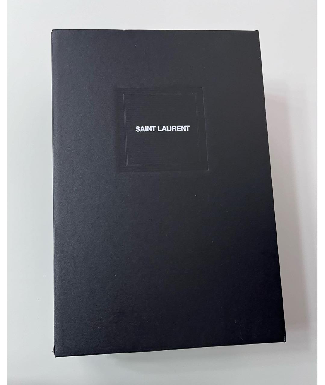 SAINT LAURENT Белые кожаные кеды, фото 7