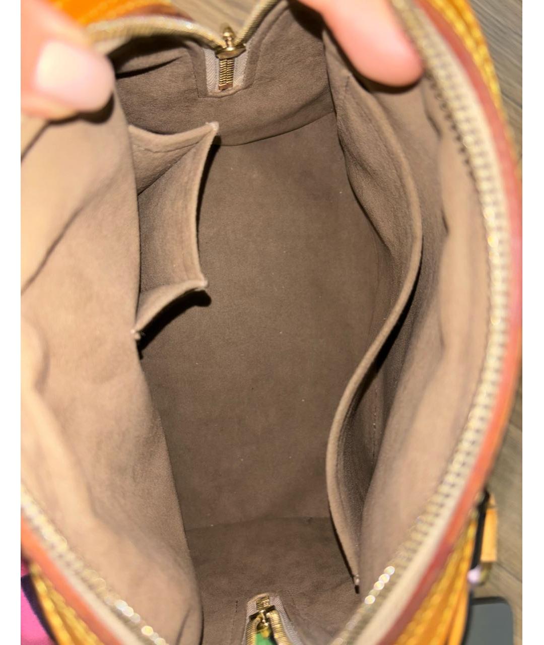 LOUIS VUITTON Мульти кожаная сумка с короткими ручками, фото 4