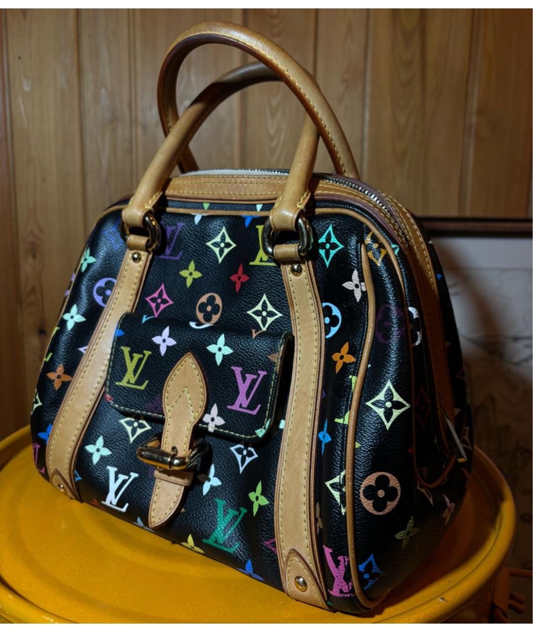 LOUIS VUITTON Мульти кожаная сумка с короткими ручками, фото 2