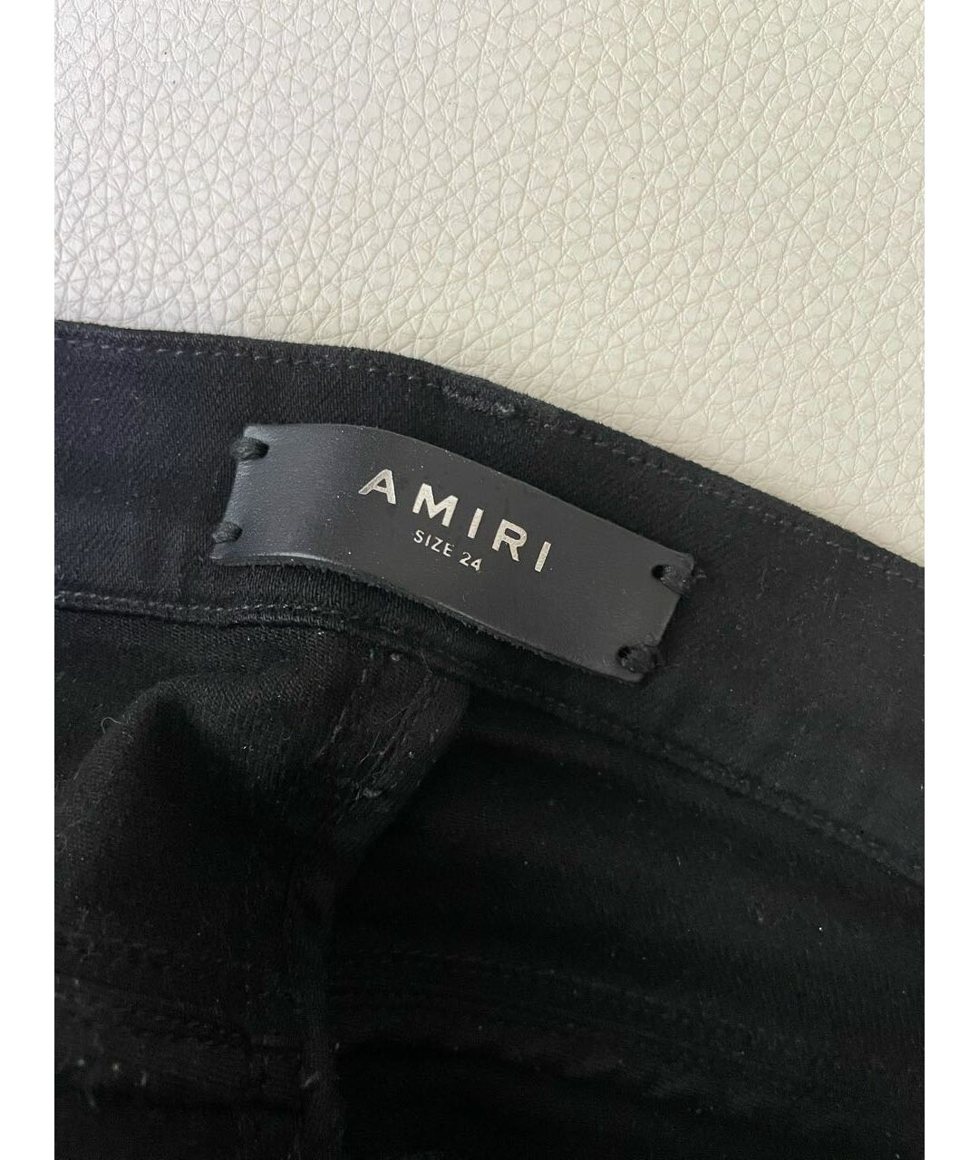 AMIRI Черные прямые джинсы, фото 3