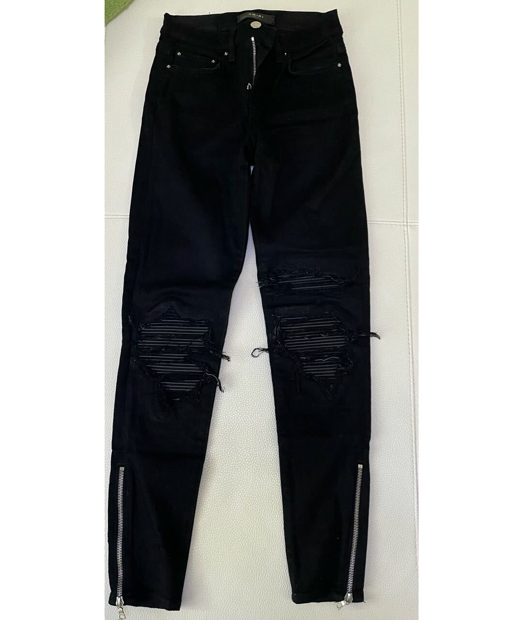 AMIRI Черные прямые джинсы, фото 4