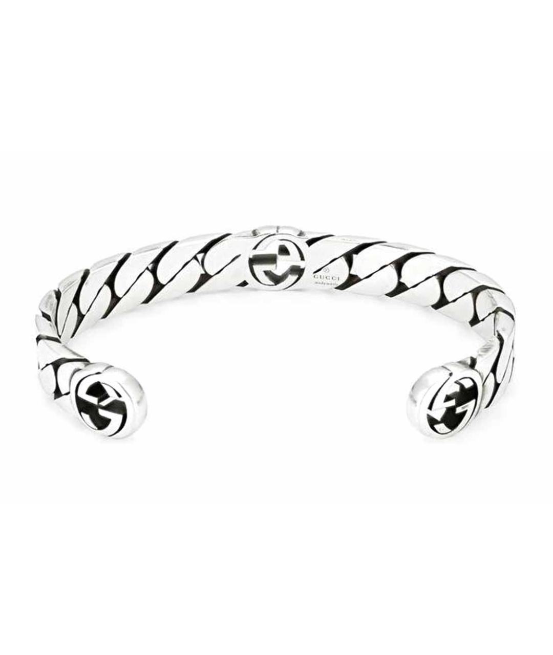GUCCI Серебряный браслет, фото 3