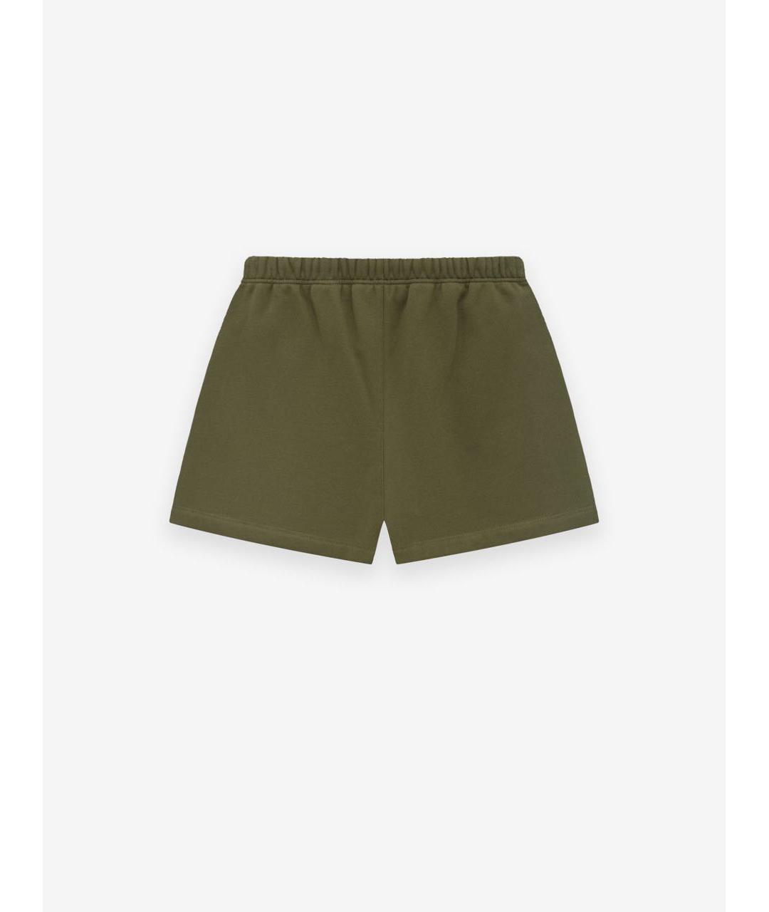 FEAR OF GOD ESSENTIALS Хаки хлопковые шорты, фото 2