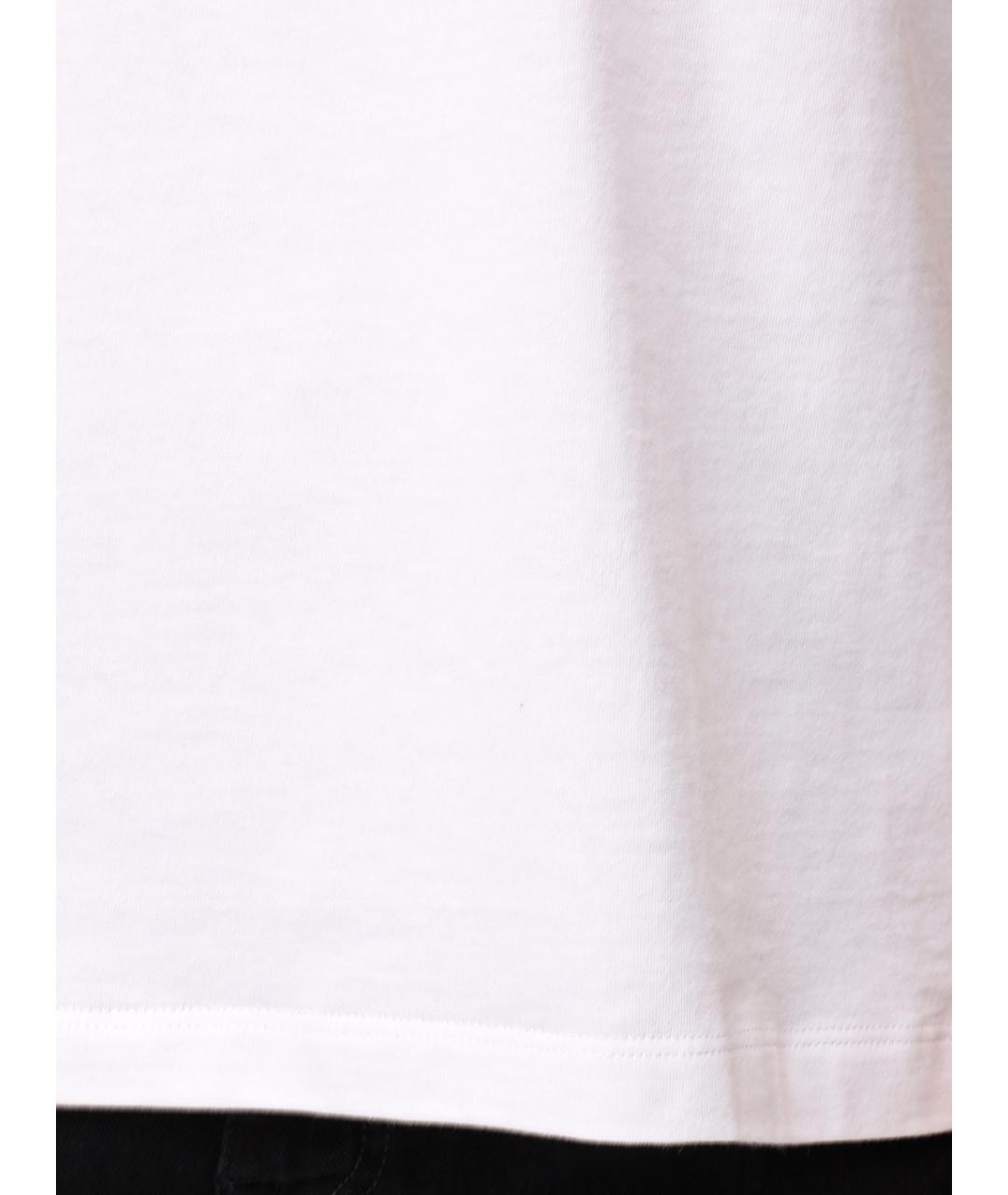 PAUL & SHARK Белая хлопковая футболка, фото 6