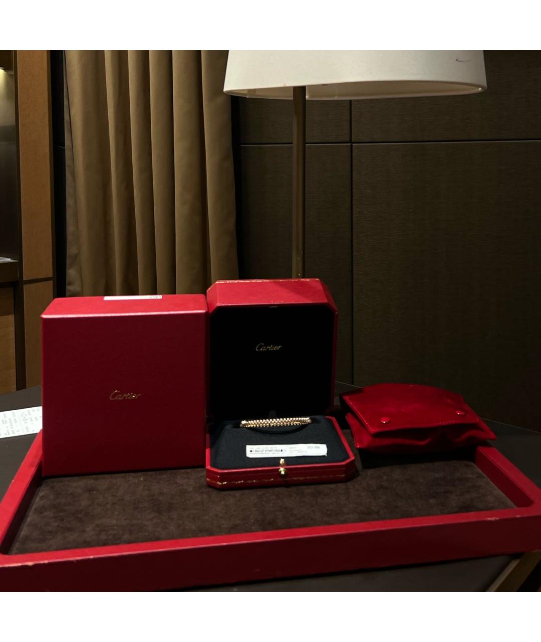 CARTIER Золотой браслет из розового золота, фото 3