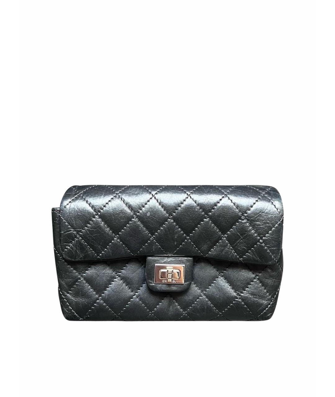 CHANEL Черная кожаная поясная сумка, фото 1