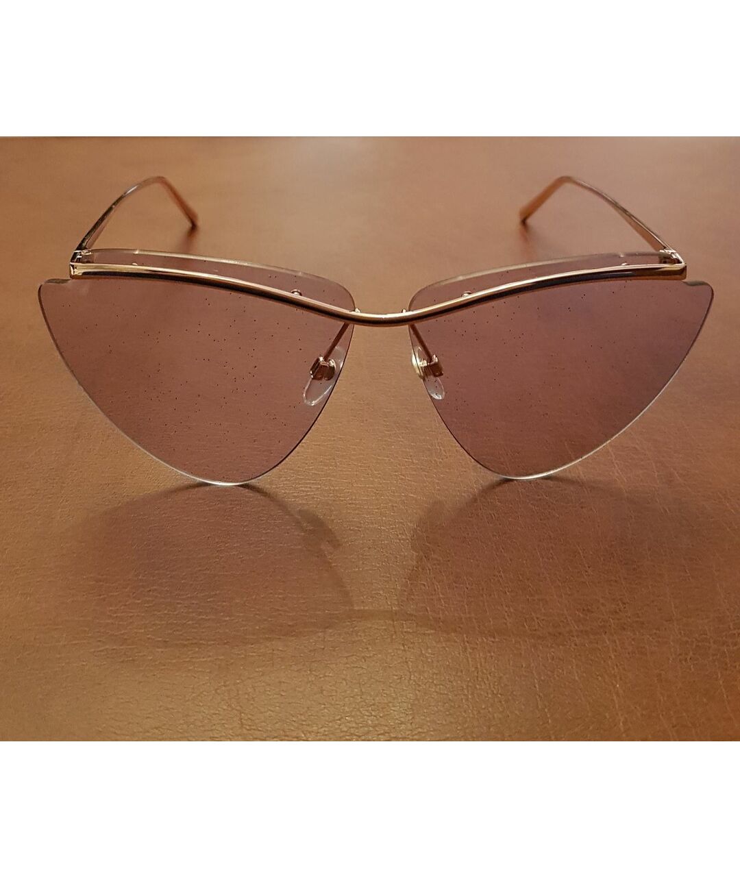 MARC JACOBS Розовые металлические солнцезащитные очки, фото 8