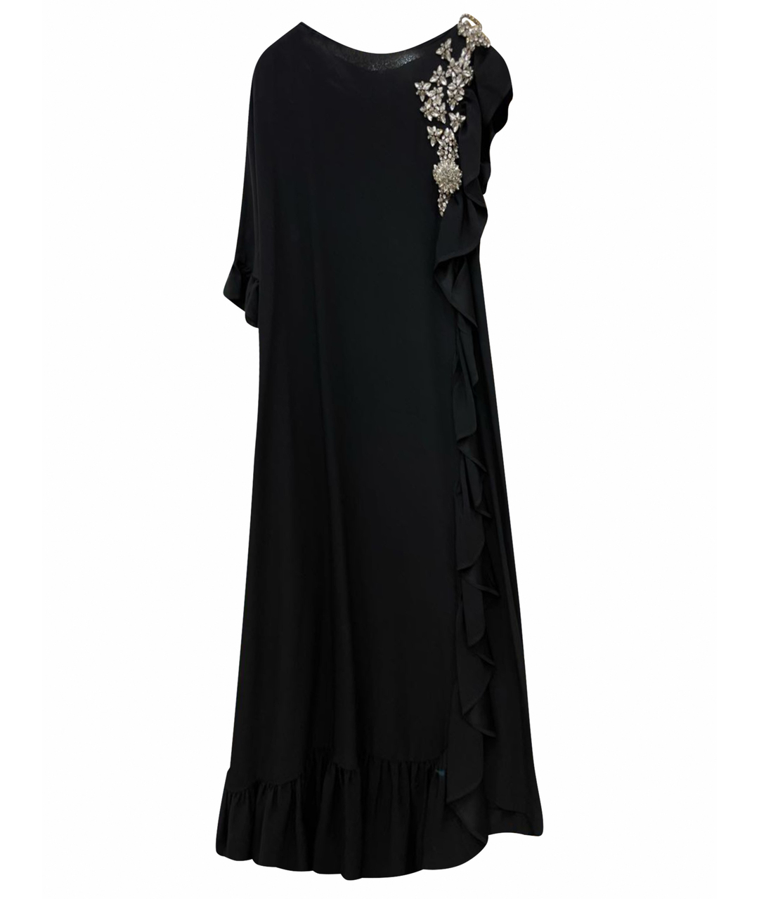 CHRISTOPHER KANE Черное ацетатное вечернее платье, фото 1