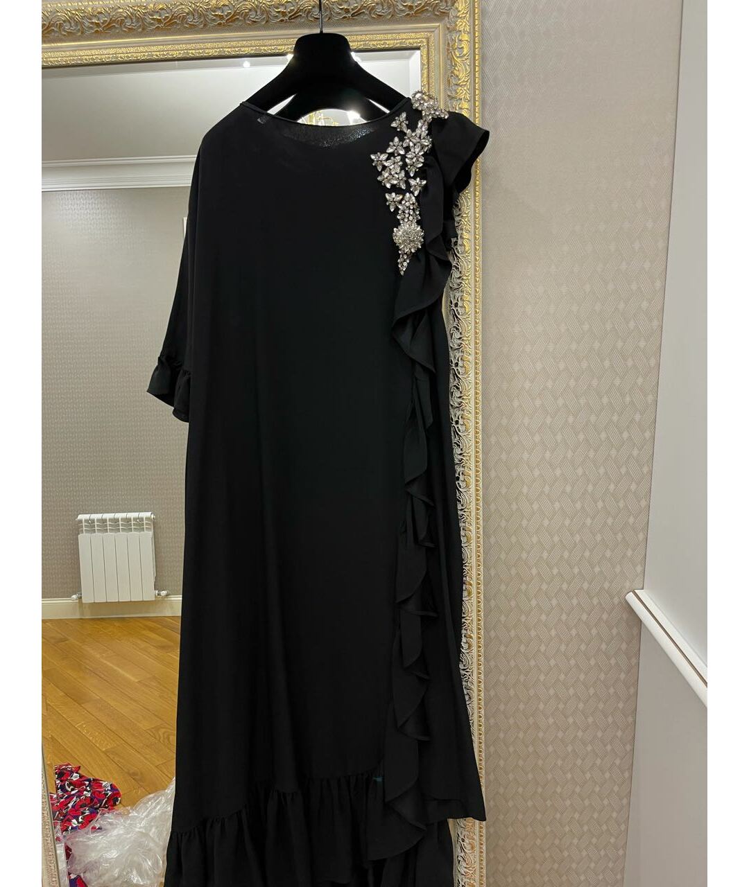CHRISTOPHER KANE Черное ацетатное вечернее платье, фото 5