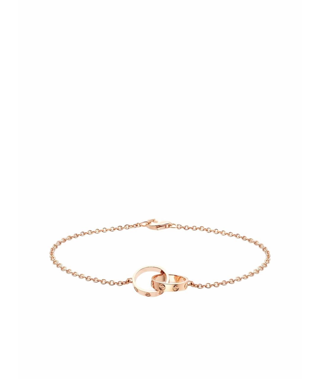 CARTIER Золотой браслет из розового золота, фото 1