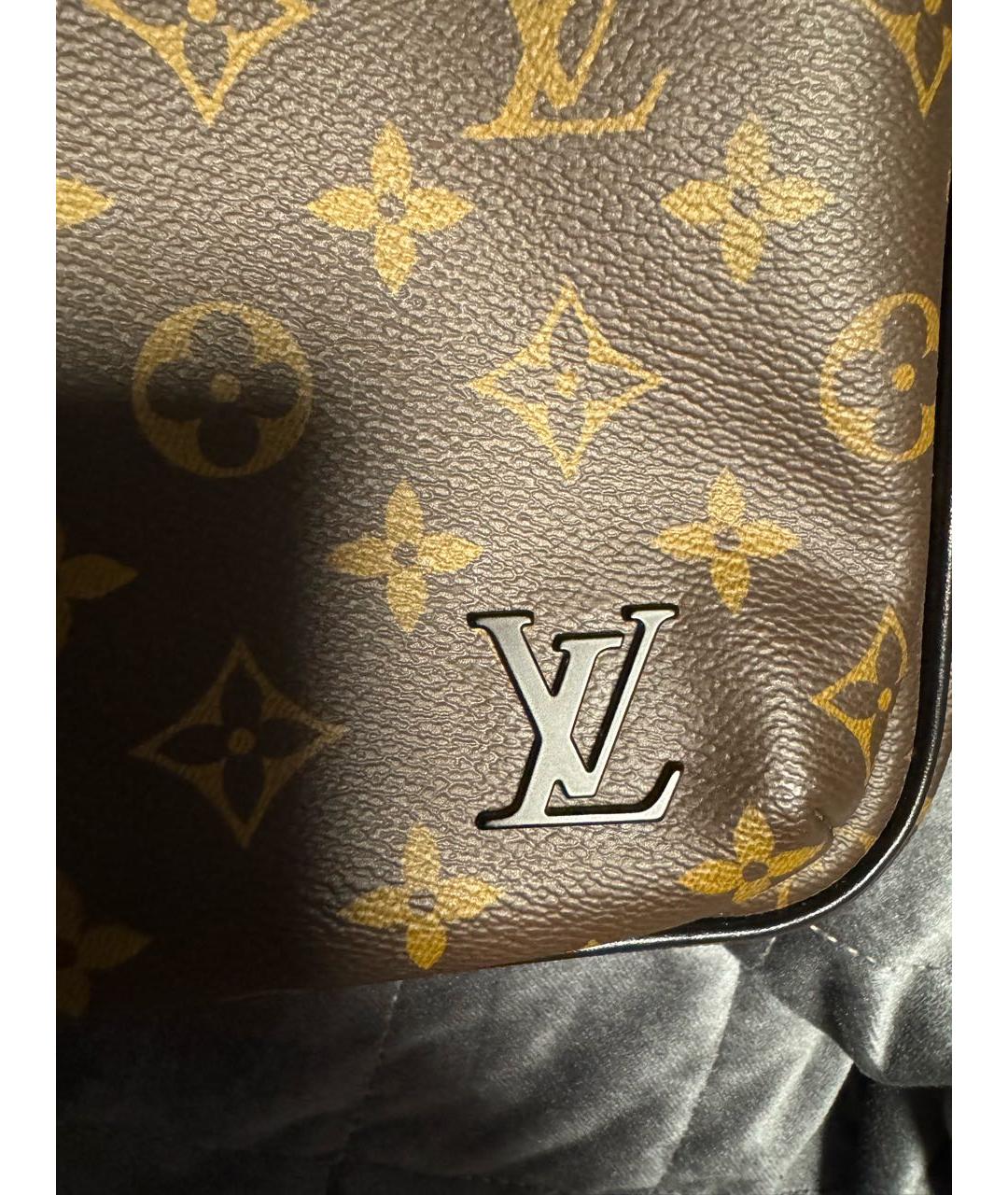 LOUIS VUITTON Коричневая сумка на плечо, фото 3