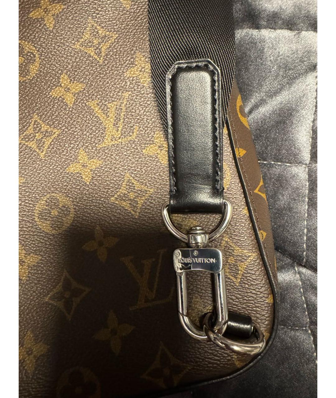 LOUIS VUITTON Коричневая сумка на плечо, фото 4