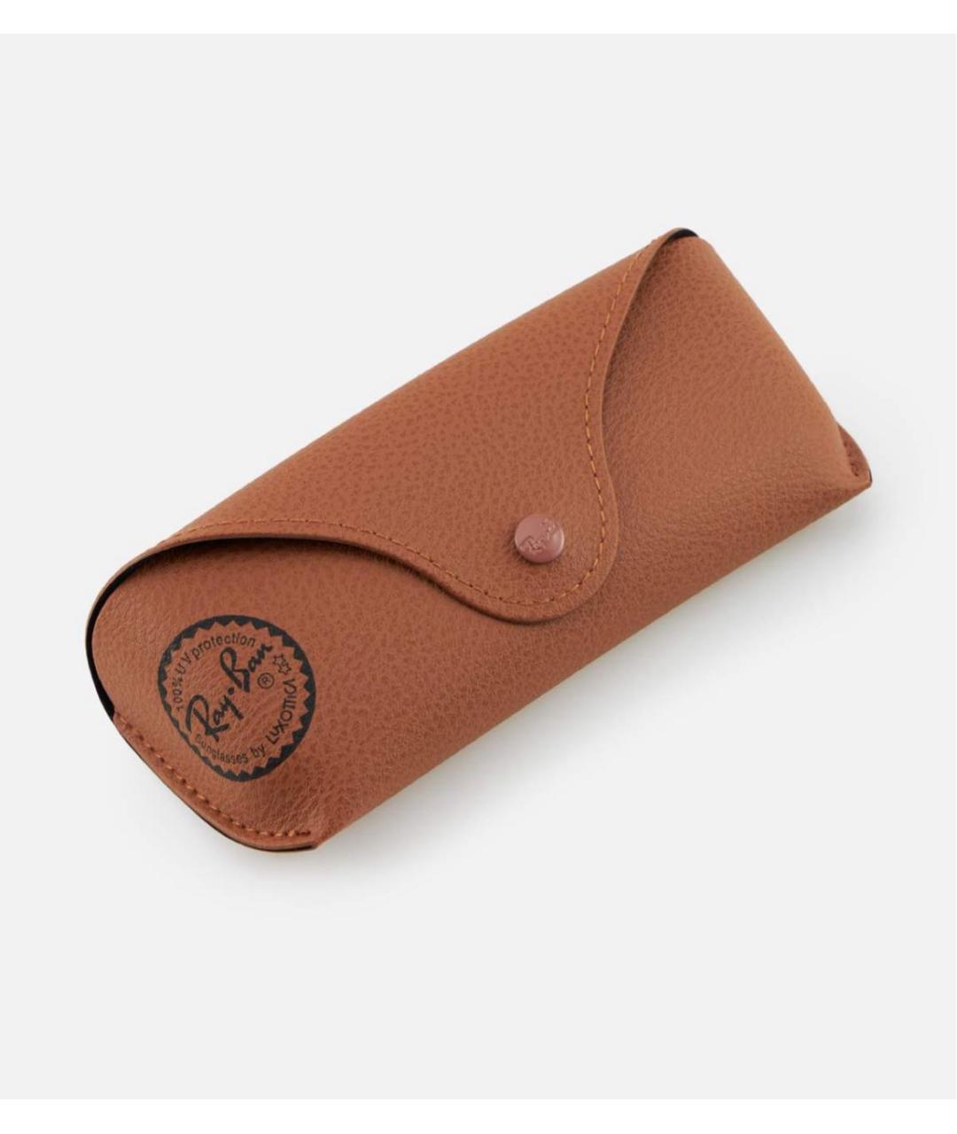 RAY BAN Золотые металлические солнцезащитные очки, фото 4