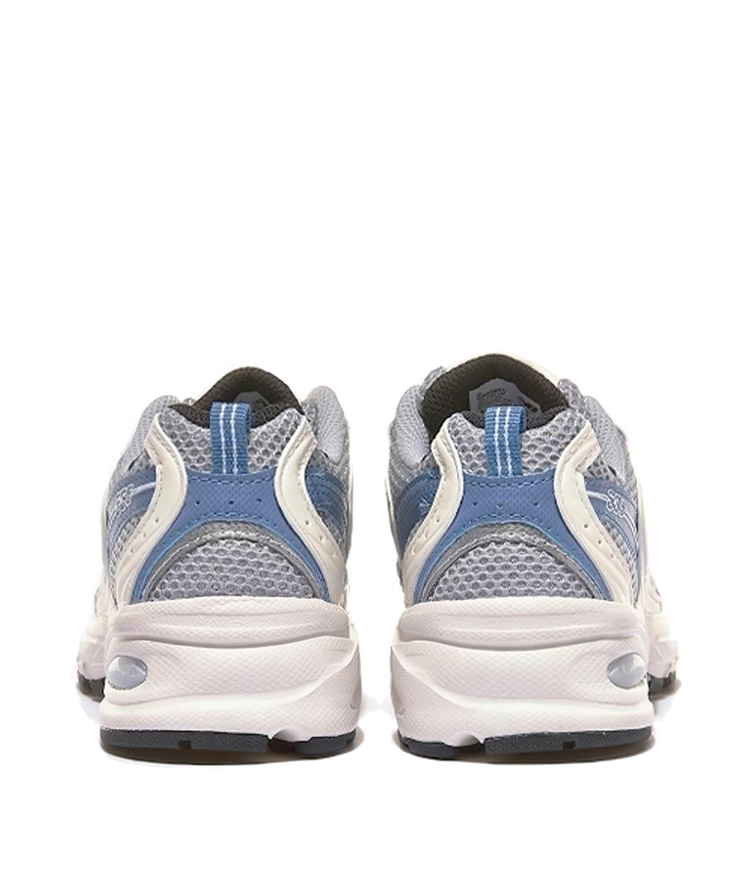 NEW BALANCE Голубые текстильные кроссовки, фото 4