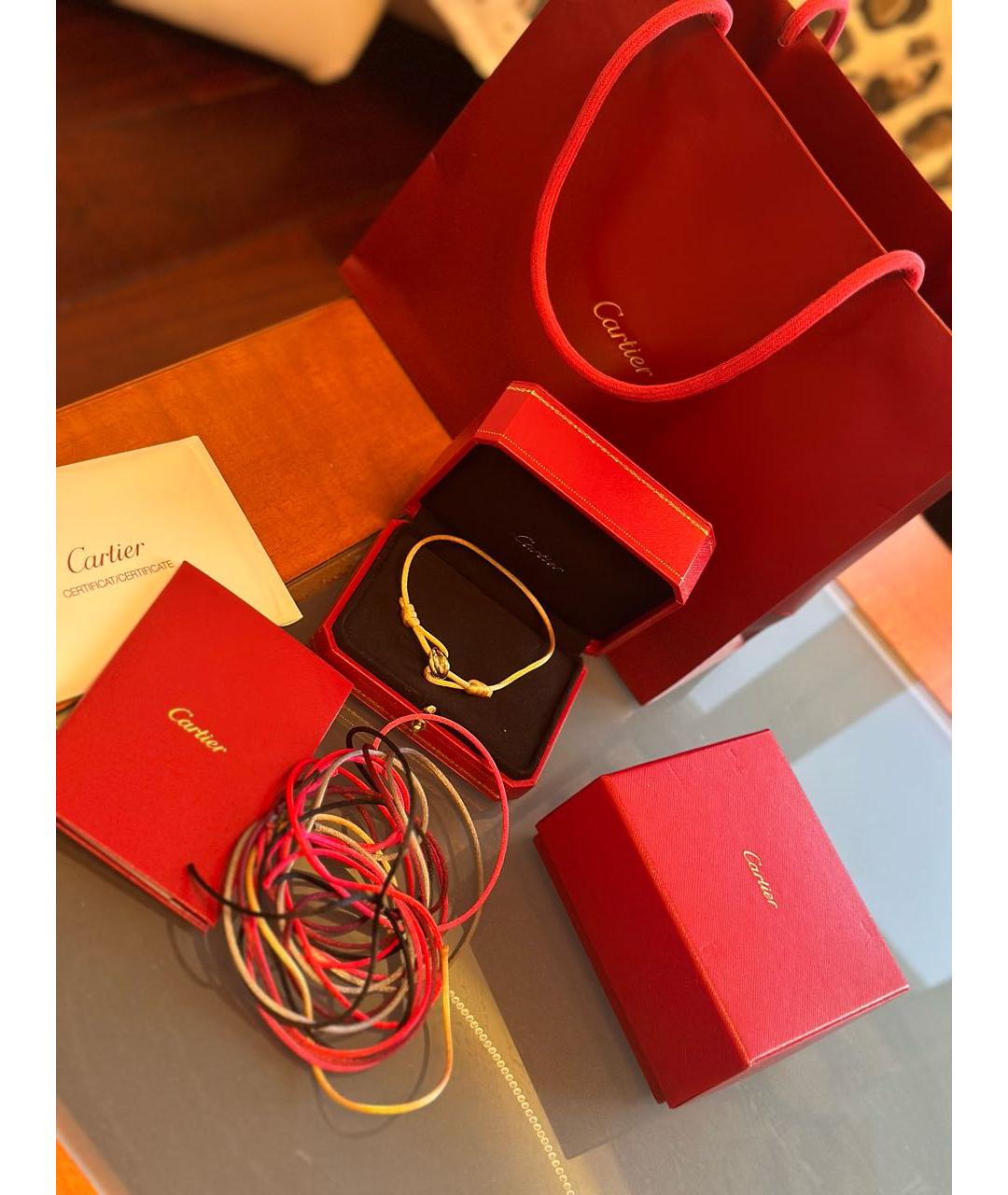 CARTIER Браслет из желтого золота, фото 3