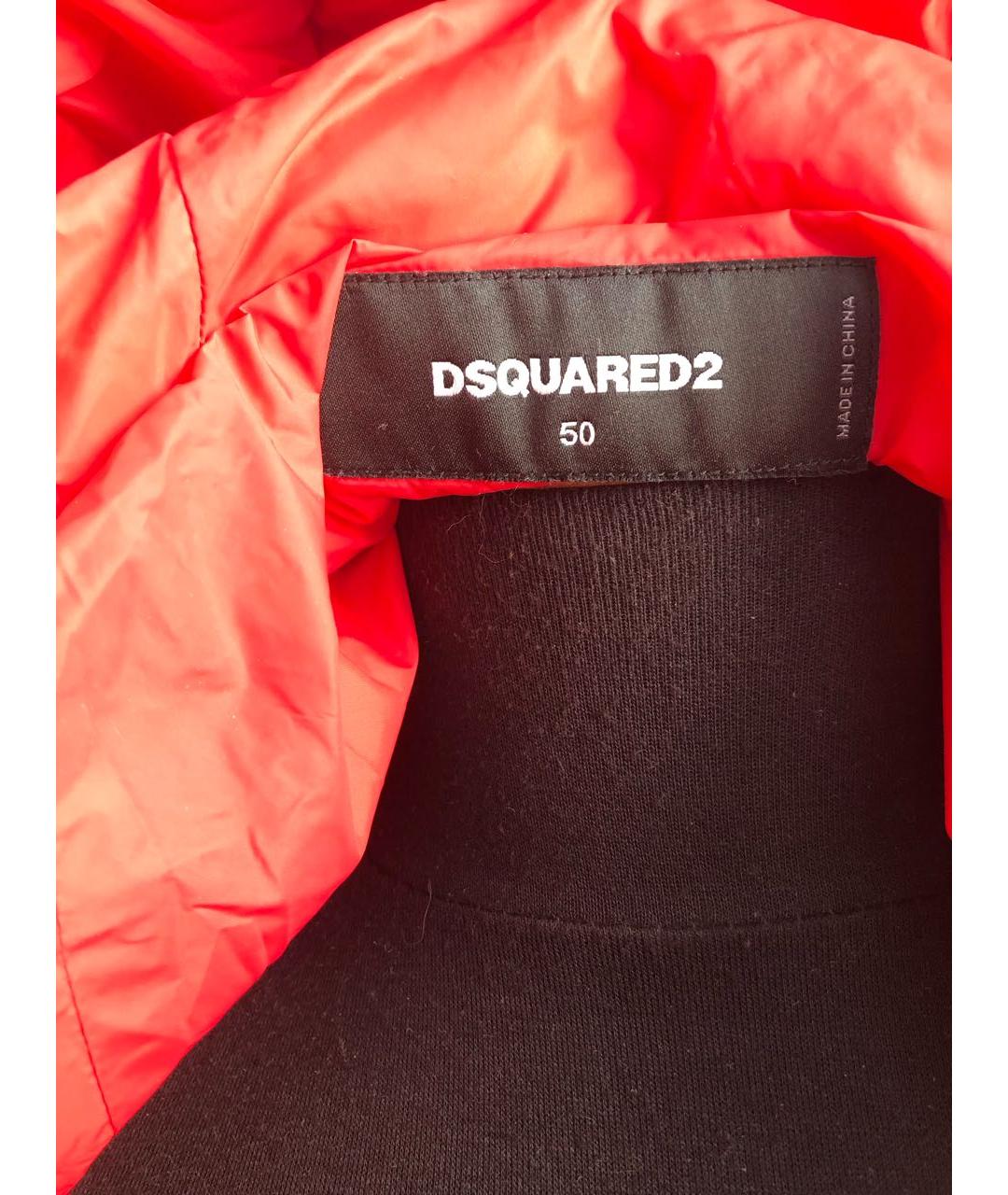 DSQUARED2 Синий полиэстеровый пуховик, фото 6