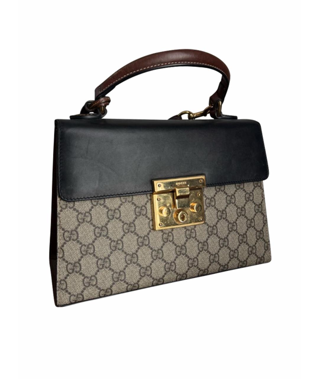 GUCCI Коричневая сумка через плечо, фото 1