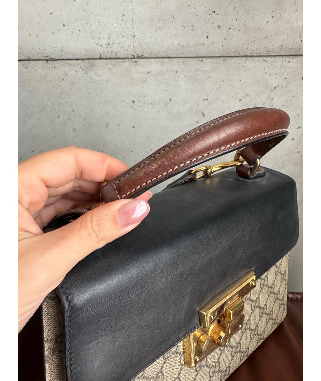 GUCCI Коричневая сумка через плечо, фото 2