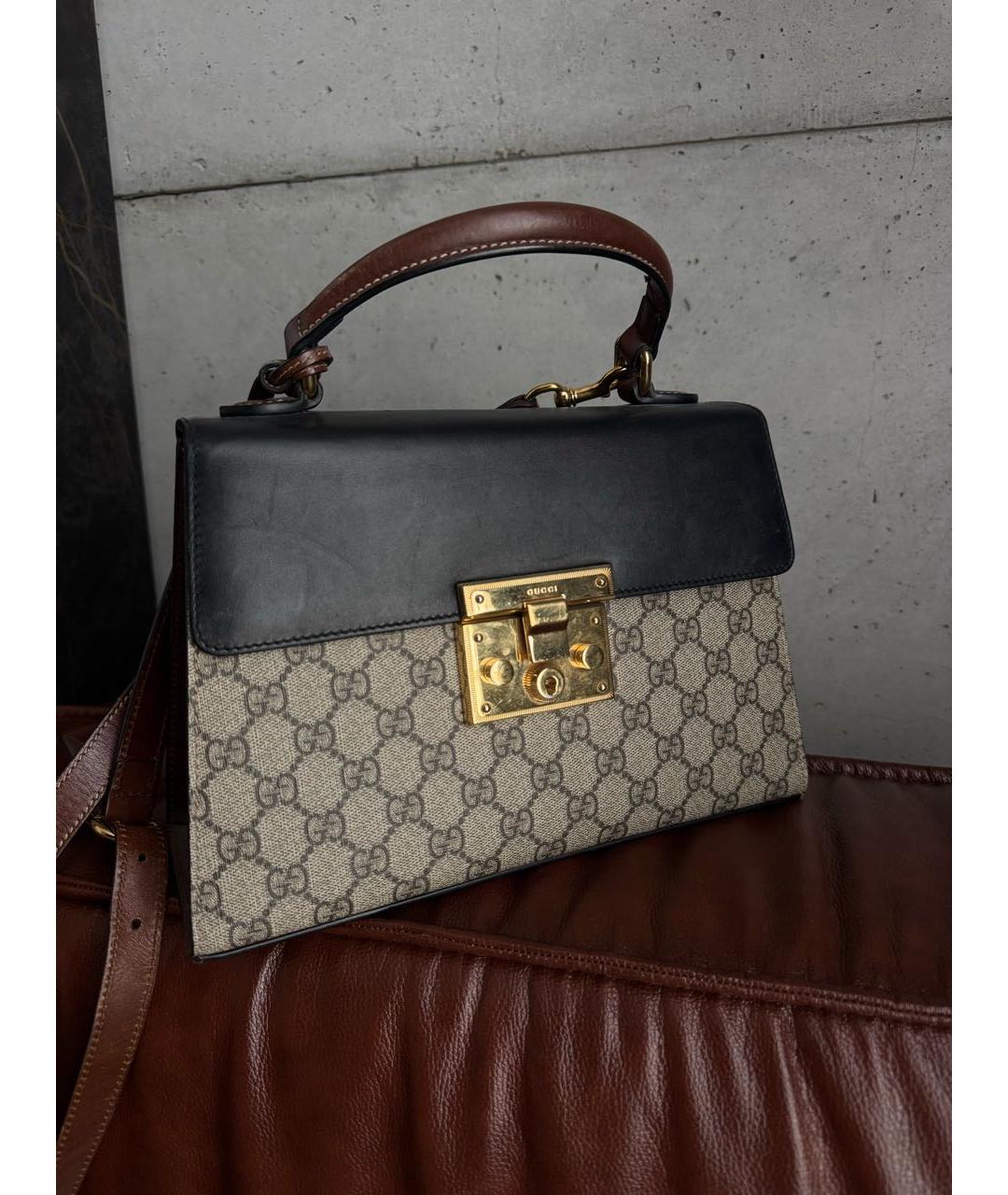 GUCCI Коричневая сумка через плечо, фото 5
